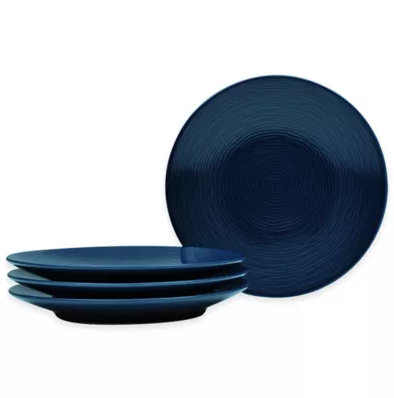 33 Williams Sonoma Appetizer Plates Dupes To Be Inspired Of 19 Noritake Navy on Navy Swirl Round Appetizer Plates Set of 4