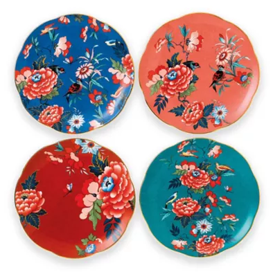 33 Williams Sonoma Appetizer Plates Dupes To Be Inspired Of 14 Wedgwood Paeonia Blush Appetizer Plates Set of 4