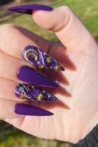 How To Do Galaxy Nails Without Sponge Ideas 7 alyssagermaine.com 15 1