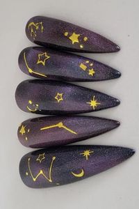 How To Do Galaxy Nails Without Sponge Ideas 9 alyssagermaine.com 20 1