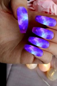 How To Do Galaxy Nails Without Sponge Ideas 10 alyssagermaine.com 21 1