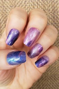 How To Do Galaxy Nails Without Sponge Ideas 2 alyssagermaine.com 8 1