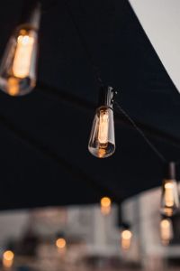 24 Enchanting Patio Lights String Ideas to Illuminate Your Outdoor Space 27 patio lights ideas Alyssa Germaine 11