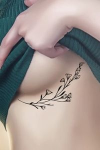 Side Boobie Tattoo Small 6