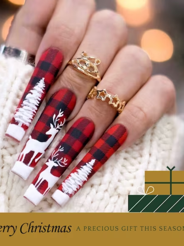 Aesthetic Christmas Nails