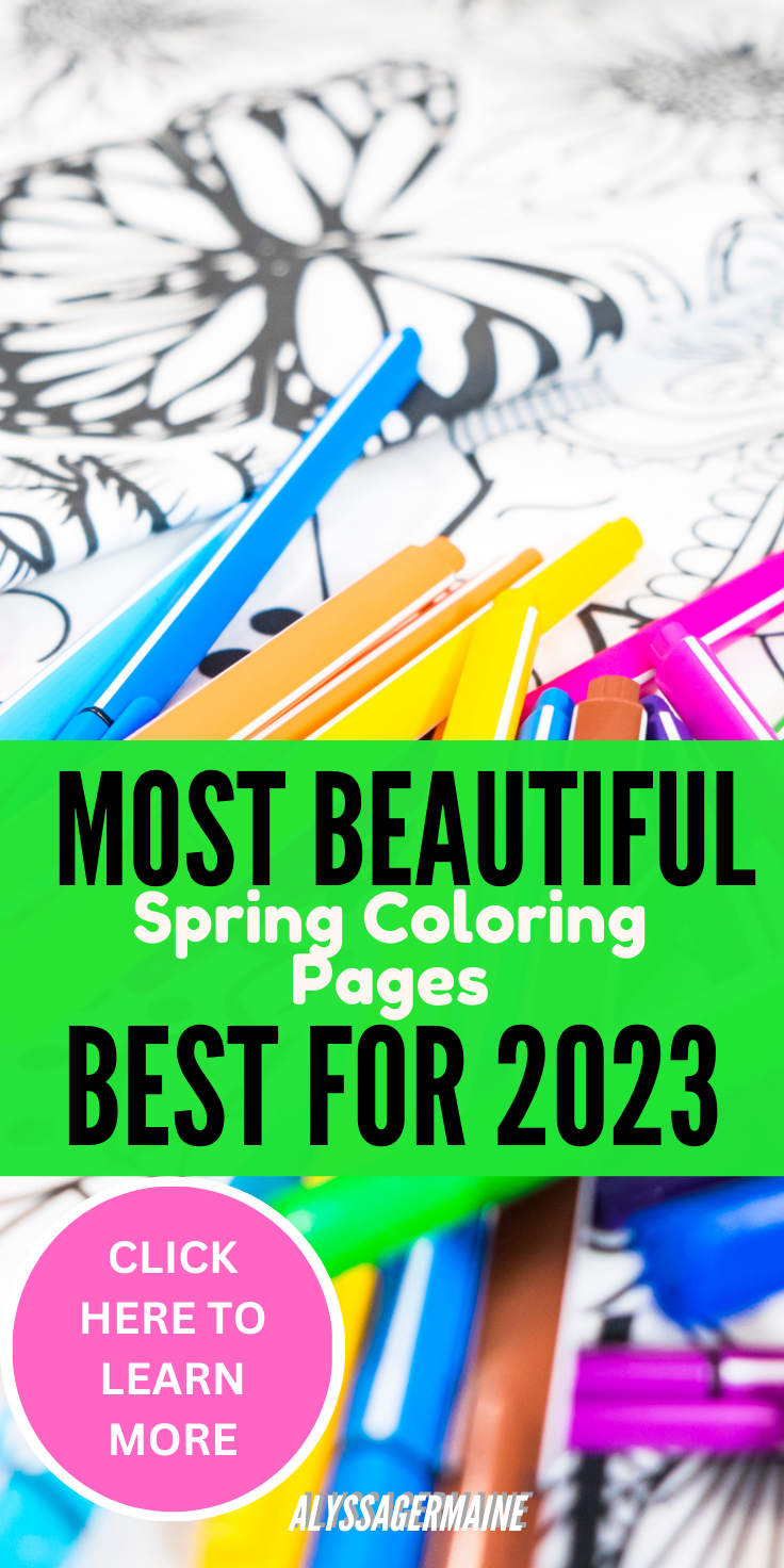 Spring Coloring Pages