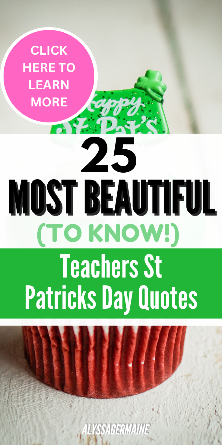 25 Best Teachers St Patricks Day Quotes Every Teacher Relates To