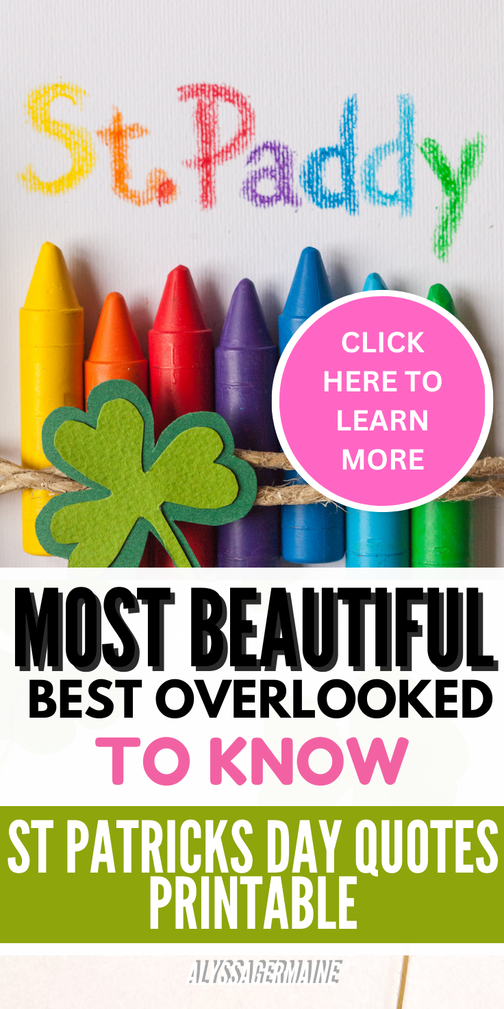 St Patricks Day Quotes Printable