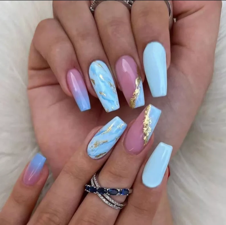 81 Cute Nails Designs To Get For Your Birthday 48 image 320