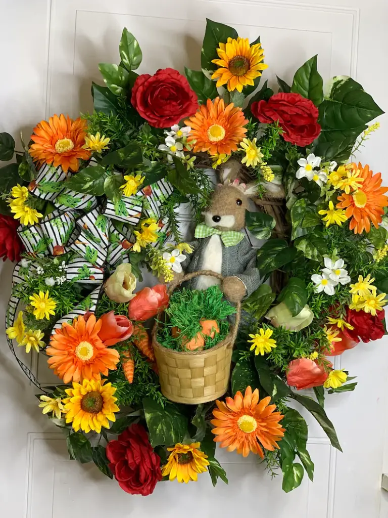 57 Best Pastel Dream Easter Spring Wreaths For Front Door 1 image 744