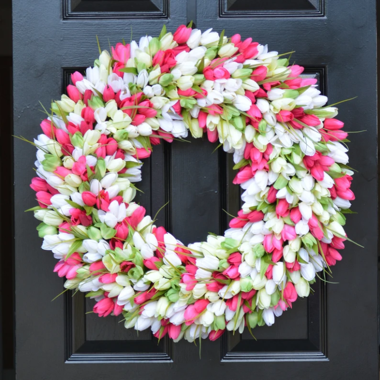 57 Best Pastel Dream Easter Spring Wreaths For Front Door 1 57 Best Pastel Dream Easter Spring Wreaths For Front Door