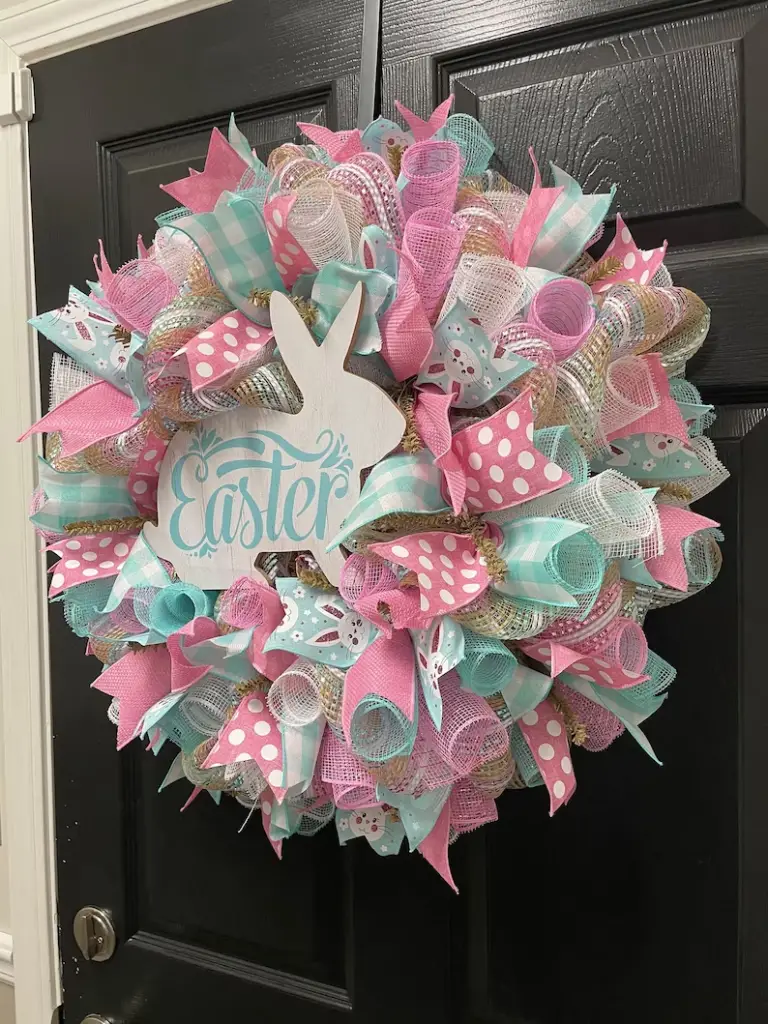 57 Best Pastel Dream Easter Spring Wreaths For Front Door 10 image 757