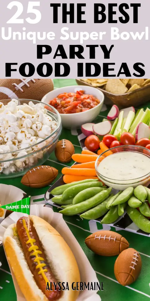 super bowl party spread