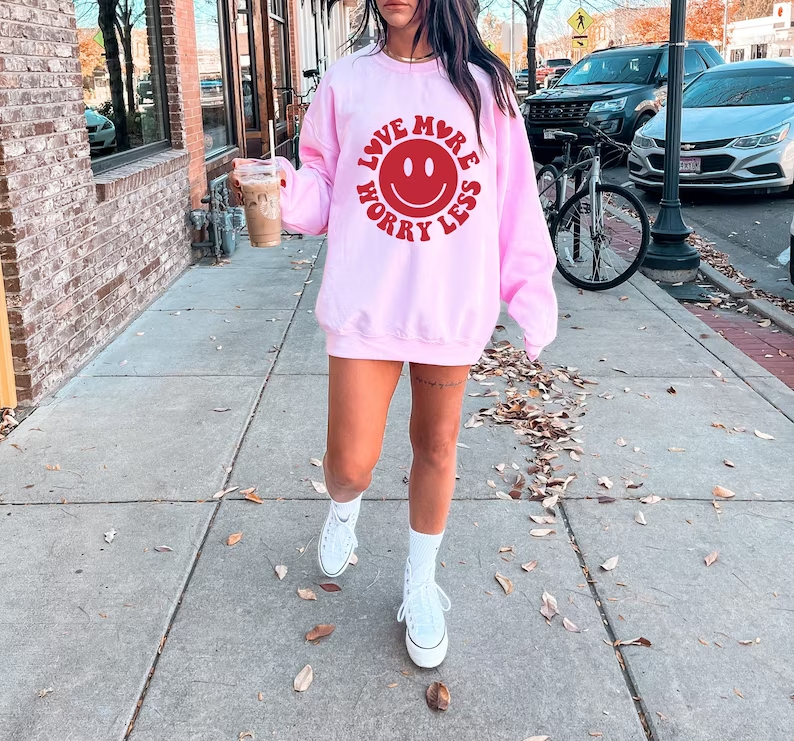 51 Cute Women's Valentines Day Sweatshirts To Look Full of Love 58 image 11