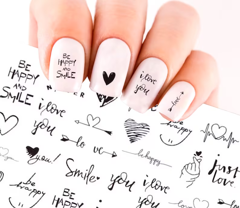 35 Beautiful Heart Nail Designs To Spread Your Love 16 image 39