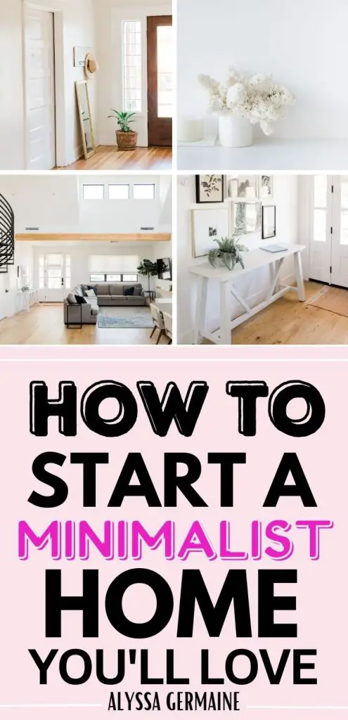 Tips To Start A Minimalist Home