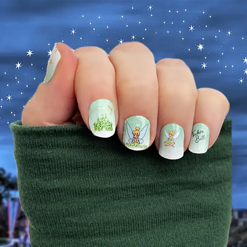 50 Enchanting Disney Nails: Unlocking the Magic on Your Fingertips 34 disney nails 9