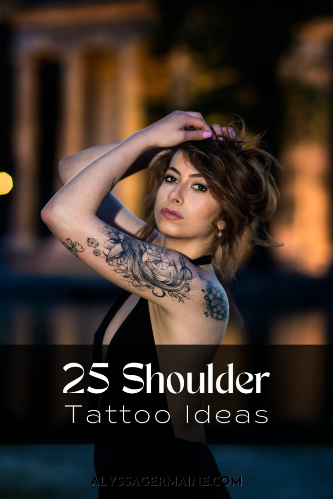25 Stunning Shoulder Tattoo Ideas: Adorn Your Canvas with Intricate Artwork 1 shoulder tattoo