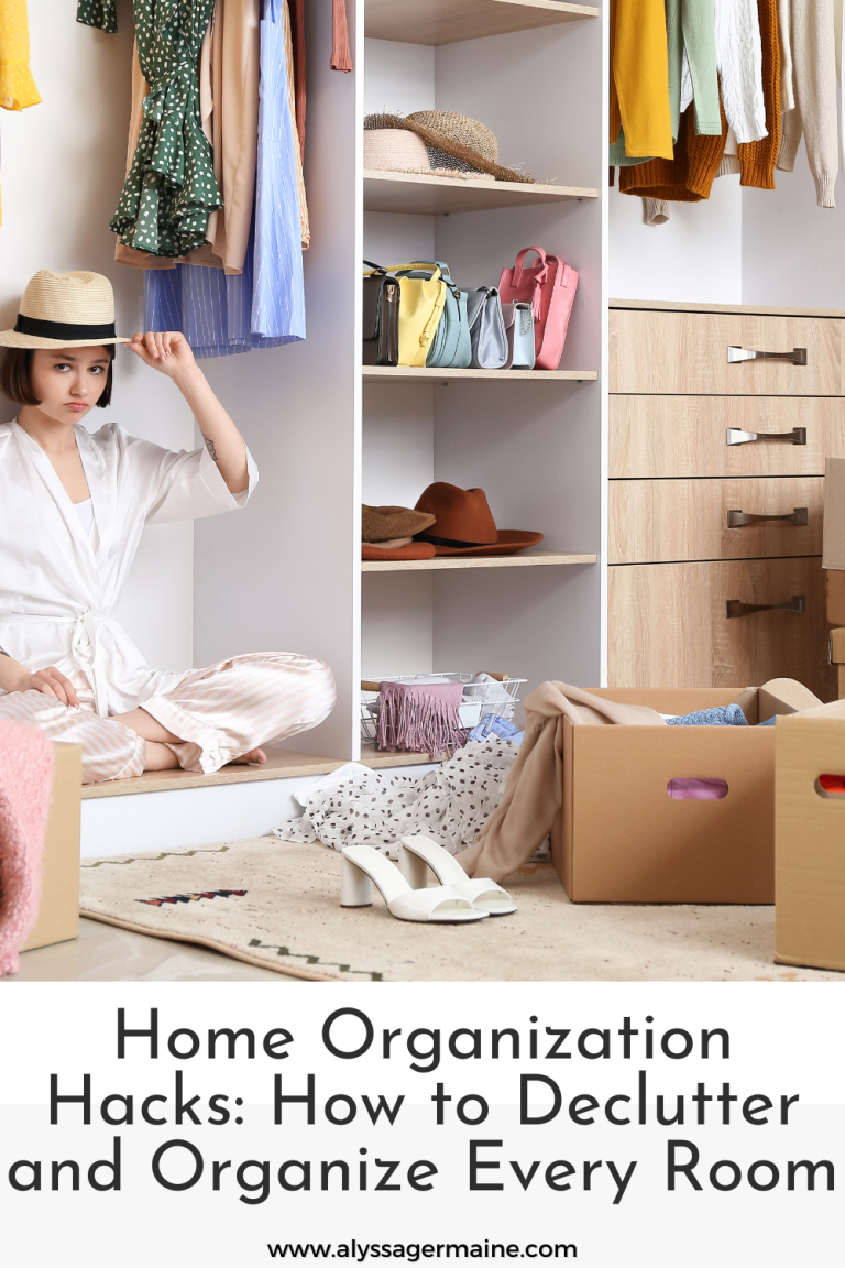 Home Organization Hacks: How to Declutter and Organize Every Room
